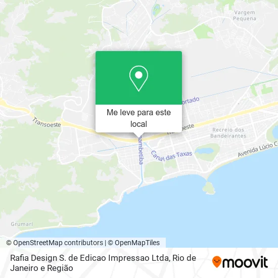 Rafia Design S. de Edicao Impressao Ltda mapa