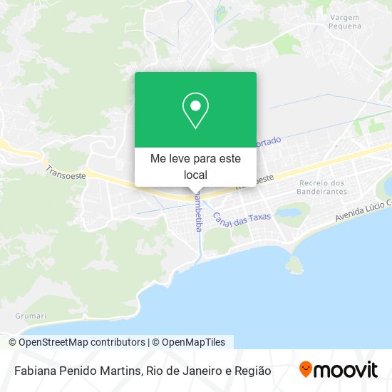 Fabiana Penido Martins mapa
