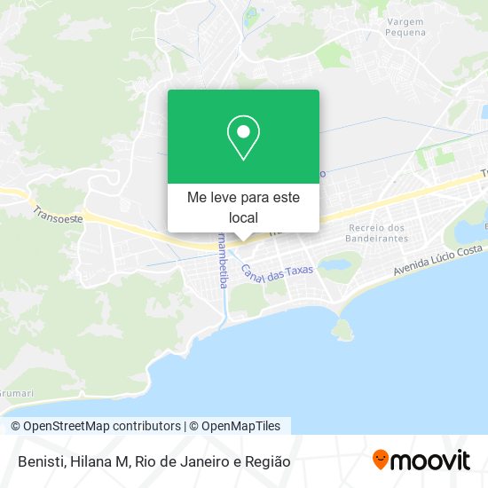 Benisti, Hilana M mapa