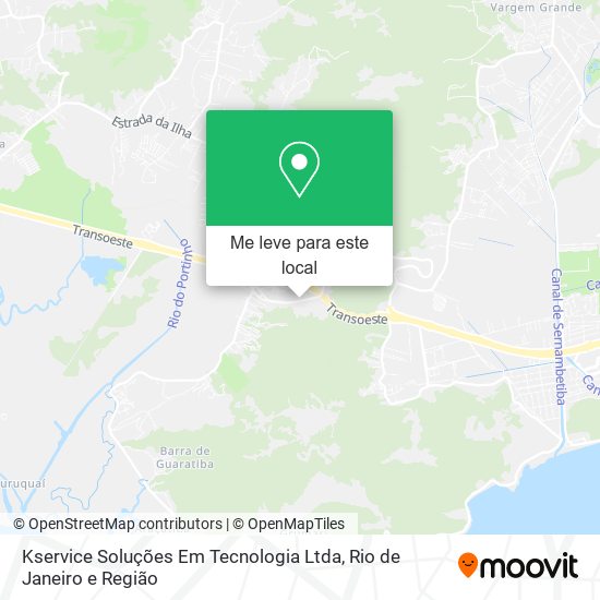 Kservice Soluções Em Tecnologia Ltda mapa