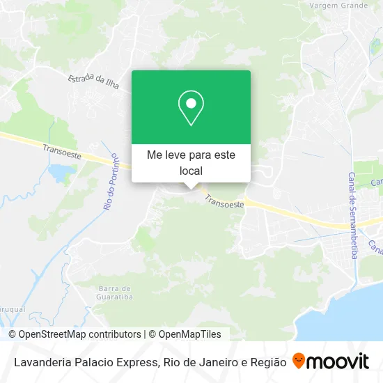 Lavanderia Palacio Express mapa