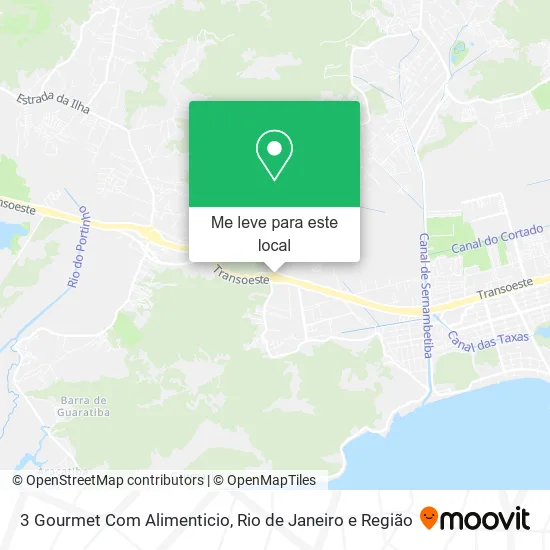 3 Gourmet Com Alimenticio mapa