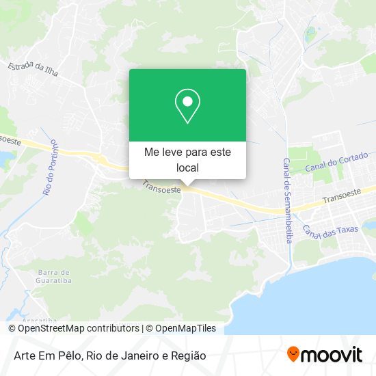 Arte Em Pêlo mapa