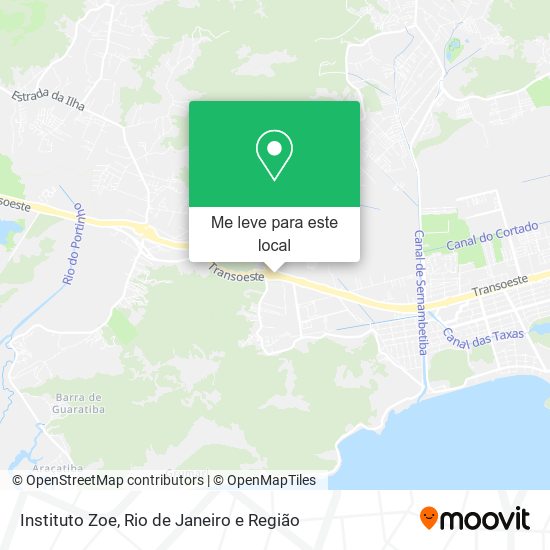 Instituto Zoe mapa