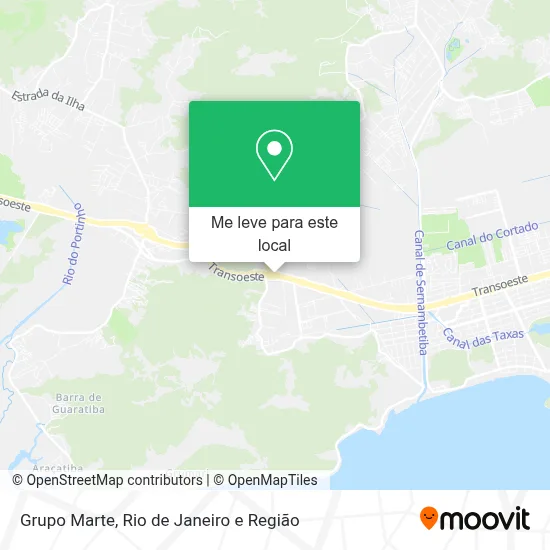 Grupo Marte mapa