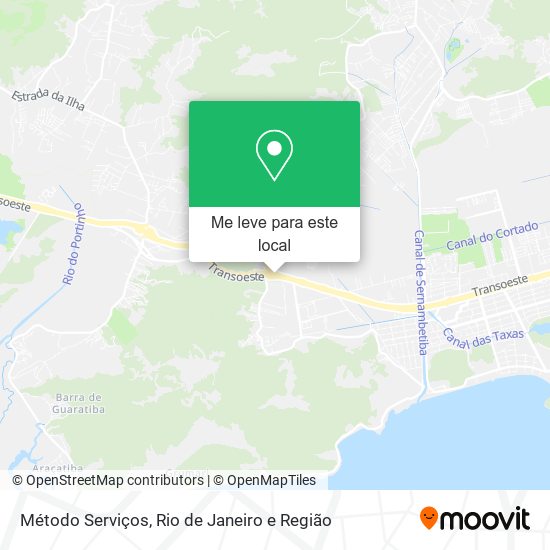 Método Serviços mapa
