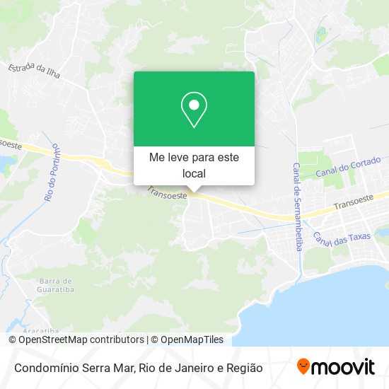 Condomínio Serra Mar mapa