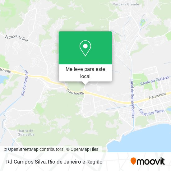 Rd Campos Silva mapa