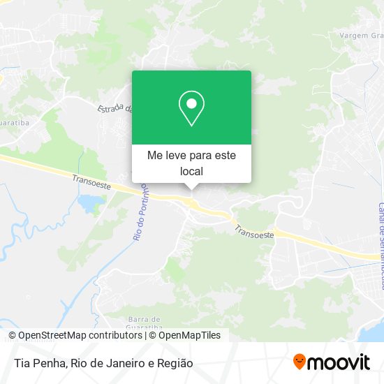 Tia Penha mapa