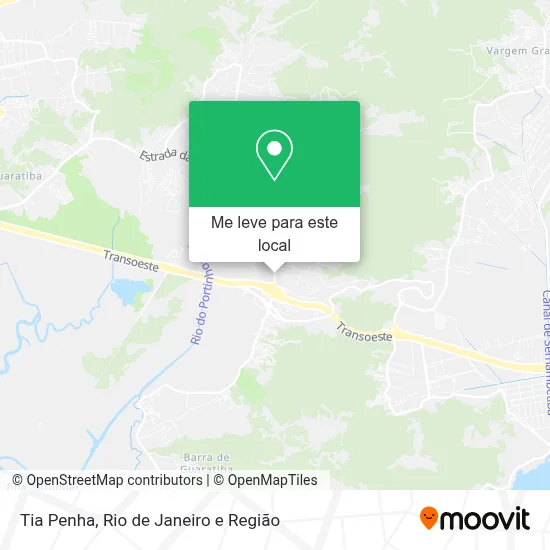 Tia Penha mapa