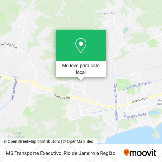 MS Transporte Executivo mapa