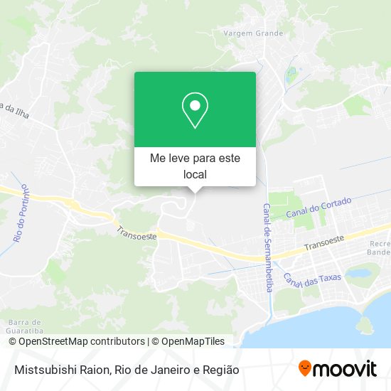 Mistsubishi Raion mapa