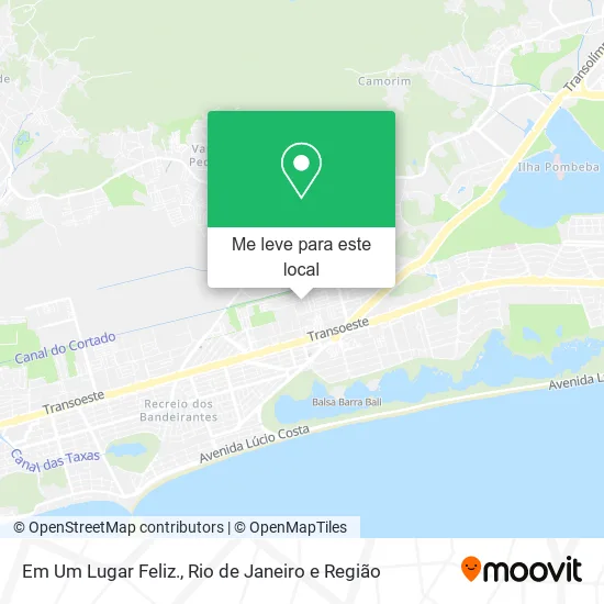 Em Um Lugar Feliz. mapa