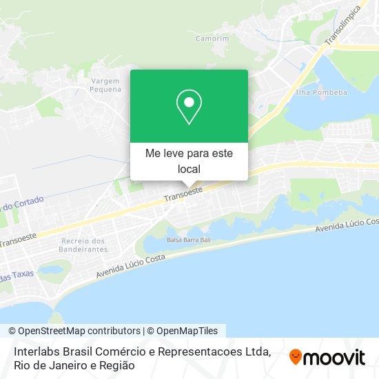 Interlabs Brasil Comércio e Representacoes Ltda mapa