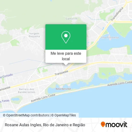Rosane Aulas Ingles mapa