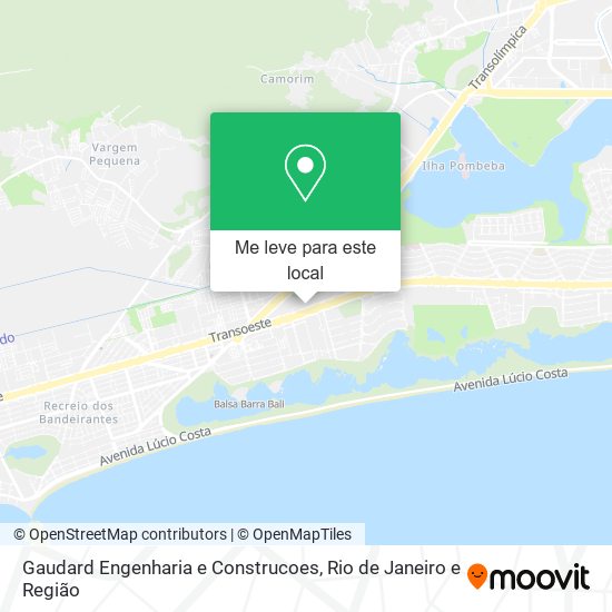 Gaudard Engenharia e Construcoes mapa
