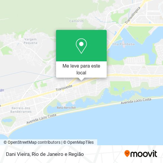 Dani Vieira mapa