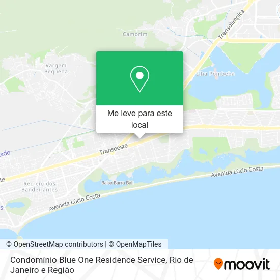 Condomínio Blue One Residence Service mapa