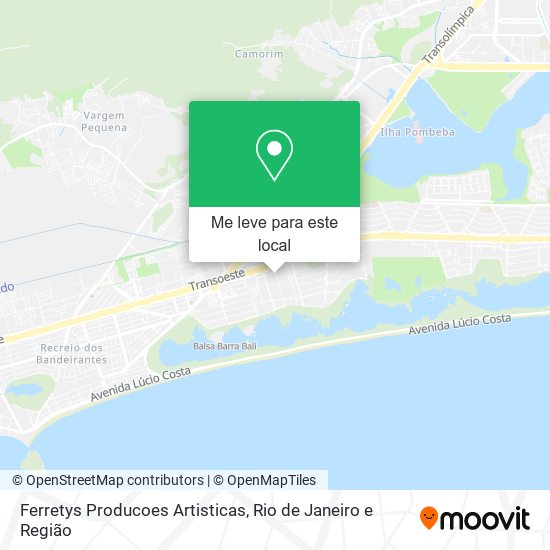 Ferretys Producoes Artisticas mapa