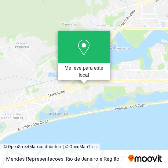 Mendes Representacoes mapa