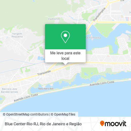 Blue Center-Rio-RJ mapa