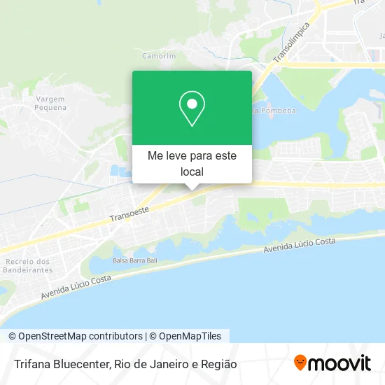 Trifana Bluecenter mapa