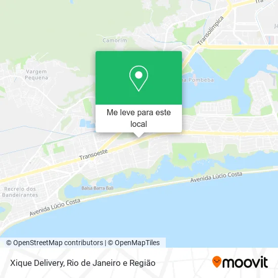 Xique Delivery mapa