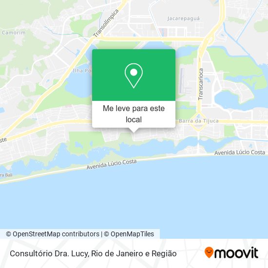 Consultório Dra. Lucy mapa
