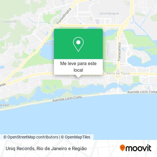 Uniq Records mapa