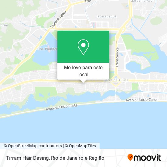 Tirram Hair Desing mapa