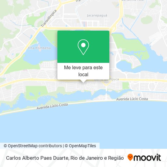 Carlos Alberto Paes Duarte mapa