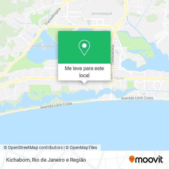 Kichabom mapa