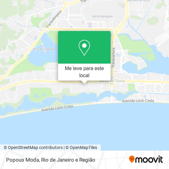 Popous Moda mapa