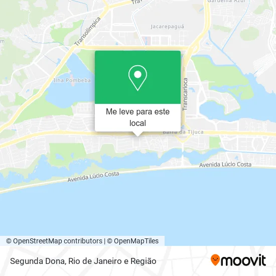 Segunda Dona mapa