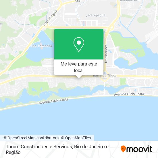 Tarum Construcoes e Servicos mapa