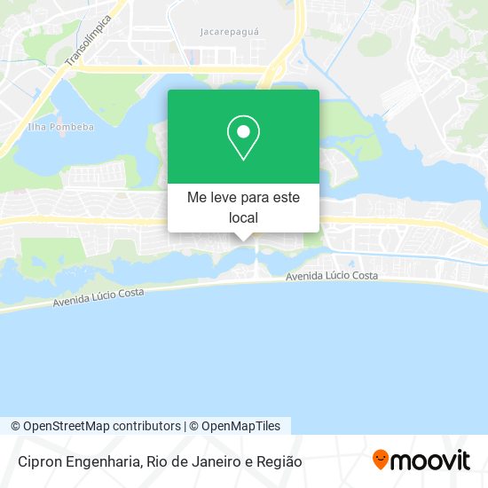 Cipron Engenharia mapa