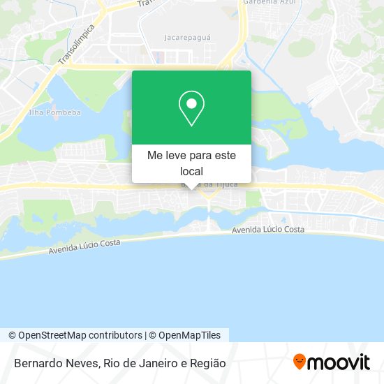 Bernardo Neves mapa