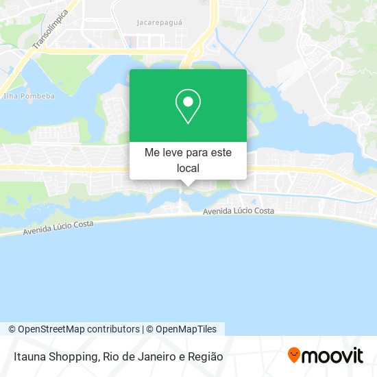 Itauna Shopping mapa