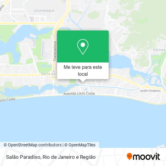 Salão Paradiso mapa