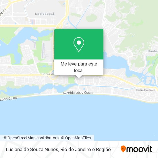 Luciana de Souza Nunes mapa