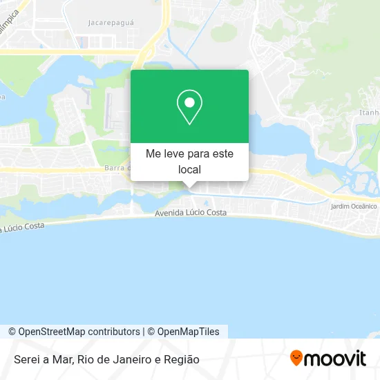 Serei a Mar mapa