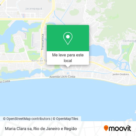 Maria Clara sa mapa
