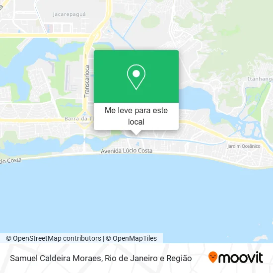 Samuel Caldeira Moraes mapa