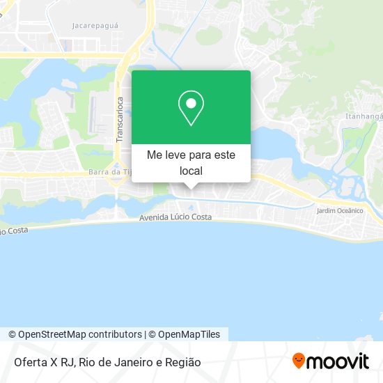 Oferta X RJ mapa