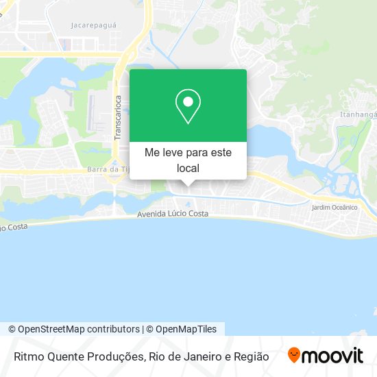 Ritmo Quente Produções mapa