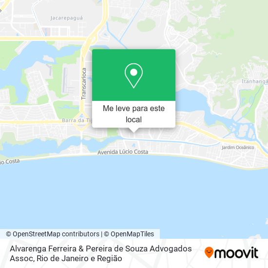 Alvarenga Ferreira & Pereira de Souza Advogados Assoc mapa