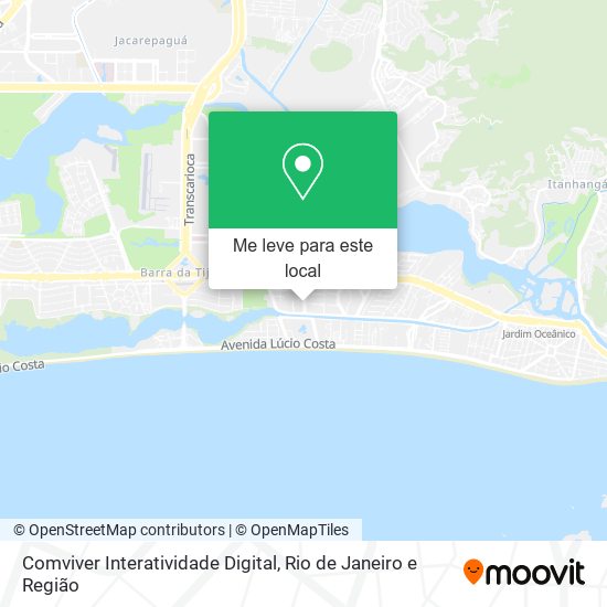 Comviver Interatividade Digital mapa