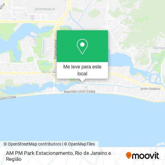 AM PM Park Estacionamento mapa