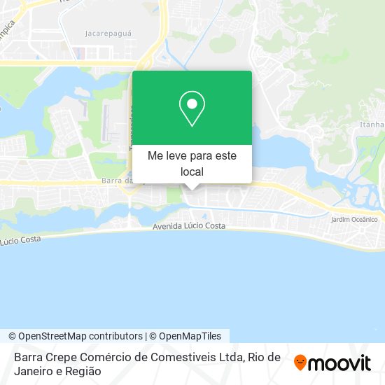 Barra Crepe Comércio de Comestiveis Ltda mapa