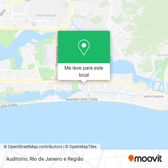 Auditório mapa